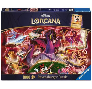 Ravensburger Ravensburger Disney Lorcana Glimmers of the Realm: Ruby Puzzle 1000pcs
