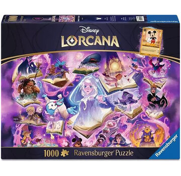 Ravensburger Ravensburger Disney Lorcana Glimmers of the Realm: Amethyst Puzzle 1000pcs