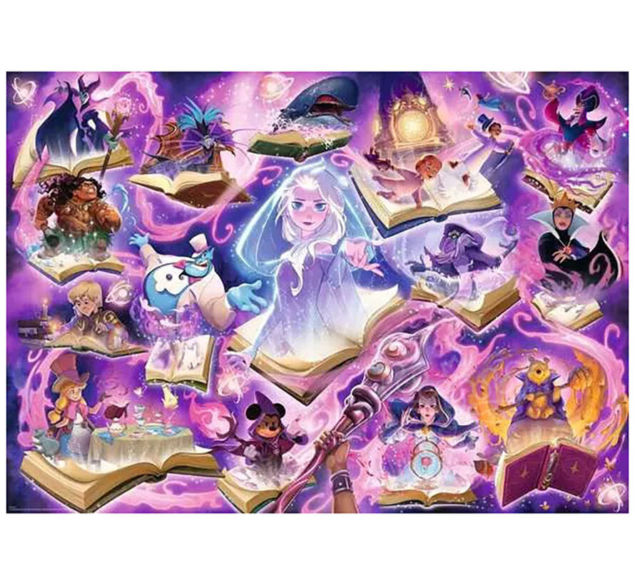 Ravensburger Disney Lorcana Glimmers of the Realm: Amethyst Puzzle 1000pcs
