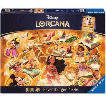 Ravensburger Ravensburger Lorcana Glimmers of the Realm: Amber Puzzle 1000pcs