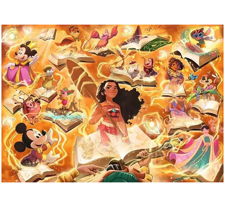 Ravensburger Disney Lorcana Glimmers of the Realm: Amber Puzzle 1000pcs