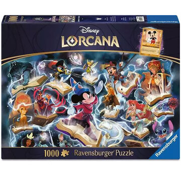 Ravensburger Ravensburger Lorcana Glimmers of the Realm: Steel Puzzle 1000pcs