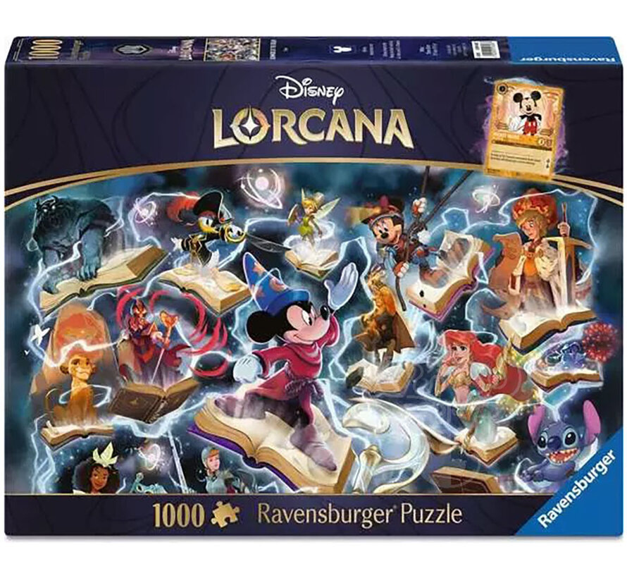 Ravensburger Disney Lorcana Glimmers of the Realm: Steel Puzzle 1000pcs