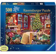 Ravensburger Ravensburger Cozy Christmas Retreat Large Format Puzzle 500pcs