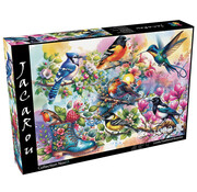 JaCaRou Puzzles JaCaRou Lovely Feathered Beauties (Collection NovIA) Puzzle 1000pcs
