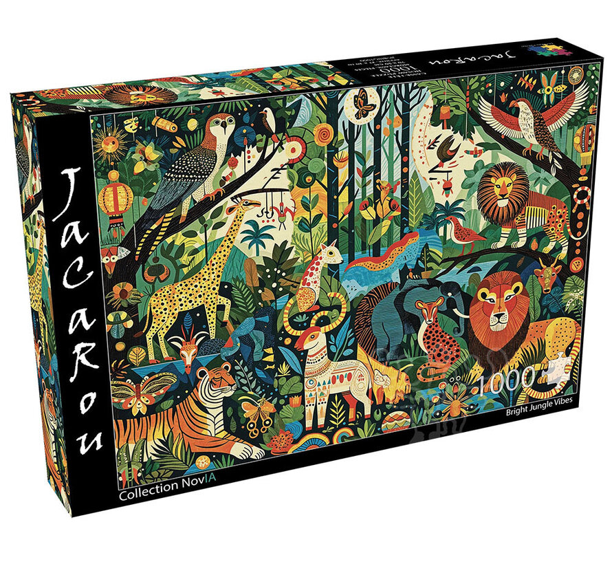 JaCaRou Bright Jungle Vibes (Collection NovIA) Puzzle 1000pcs