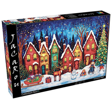 JaCaRou Puzzles JaCaRou Christmas Night (Collection NovIA) Puzzle 1000pcs