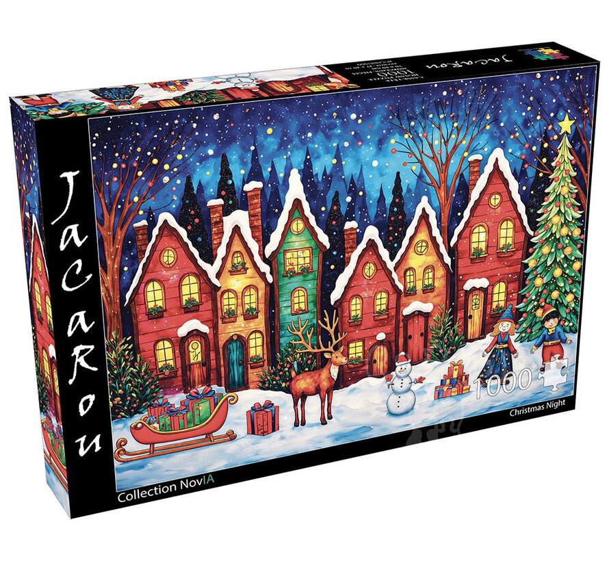 JaCaRou Christmas Night (Collection NovIA) Puzzle 1000pcs