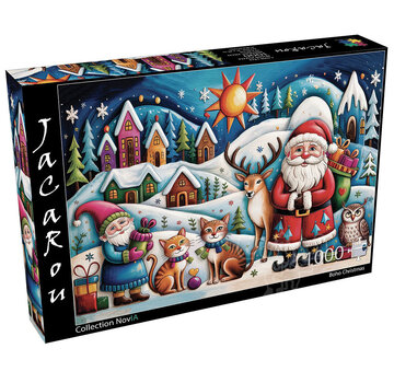 JaCaRou Puzzles JaCaRou Boho Christmas (Collection NovIA) Puzzle 1000pcs