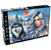 JaCaRou Puzzles FINAL SALE JaCaRou Winter Days Duo (Collection NovIA) Puzzle 1000pcs