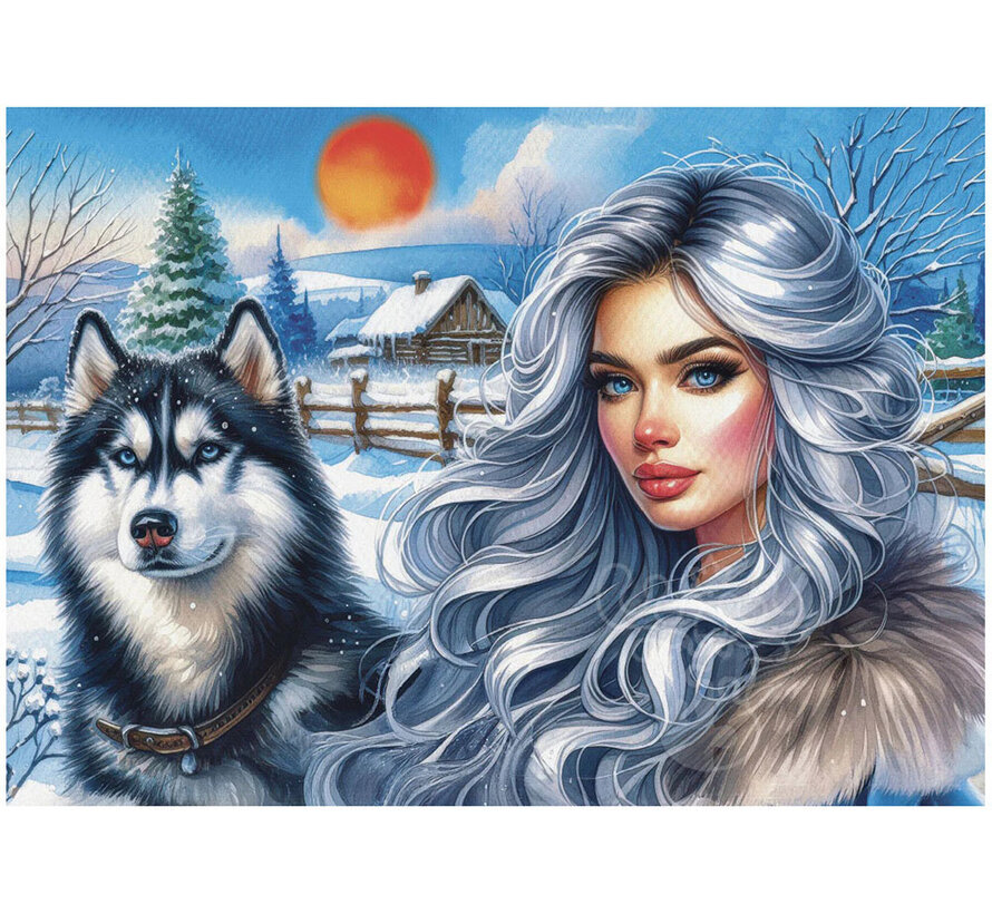 FINAL SALE JaCaRou Winter Days Duo (Collection NovIA) Puzzle 1000pcs