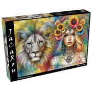 JaCaRou Puzzles JaCaRou Beauty and Roar (Collection NovIA) Puzzle 1000pcs