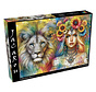 FINAL SALE JaCaRou Beauty and Roar (Collection NovIA) Puzzle 1000pcs