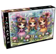 JaCaRou Puzzles JaCaRou Garden Fairy Trio (Collection NovIA) Puzzle 1000pcs