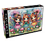 JaCaRou Garden Fairy Trio (Collection NovIA) Puzzle 1000pcs