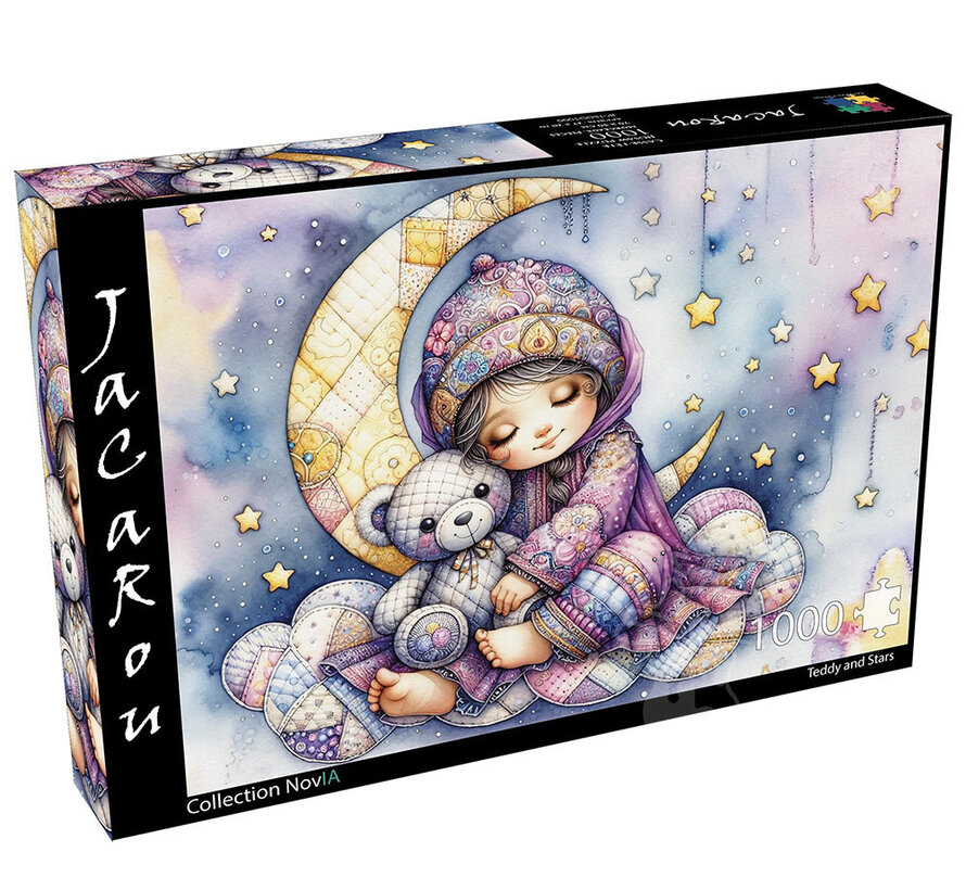 JaCaRou Teddy and Stars (Collection NovIA) Puzzle 1000pcs