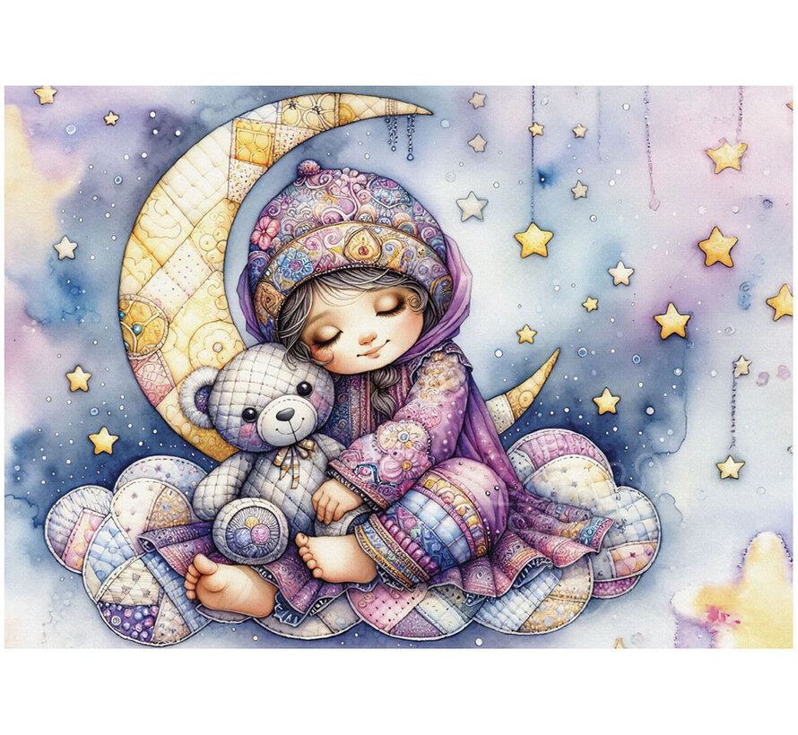 JaCaRou Teddy and Stars (Collection NovIA) Puzzle 1000pcs