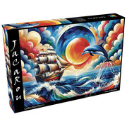 JaCaRou Puzzles FINAL SALE JaCaRou Tides of Wonders (Collection NovIA) Puzzle 1000pcs