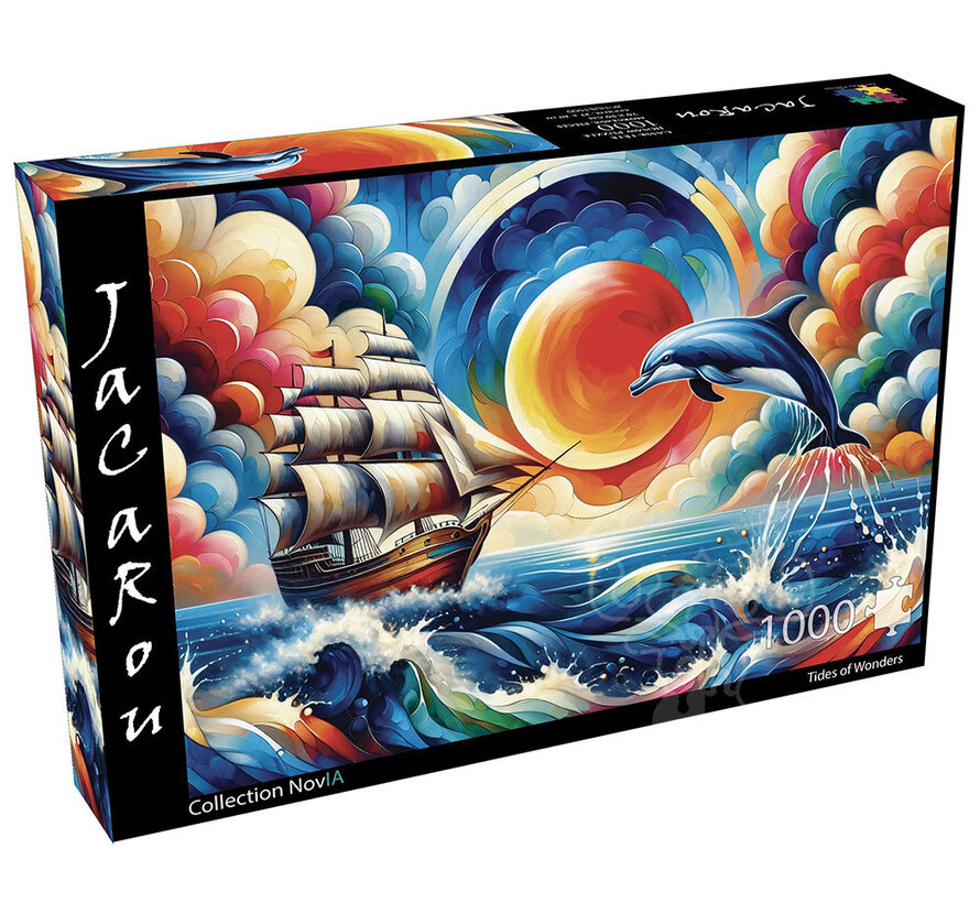 FINAL SALE JaCaRou Tides of Wonders (Collection NovIA) Puzzle 1000pcs