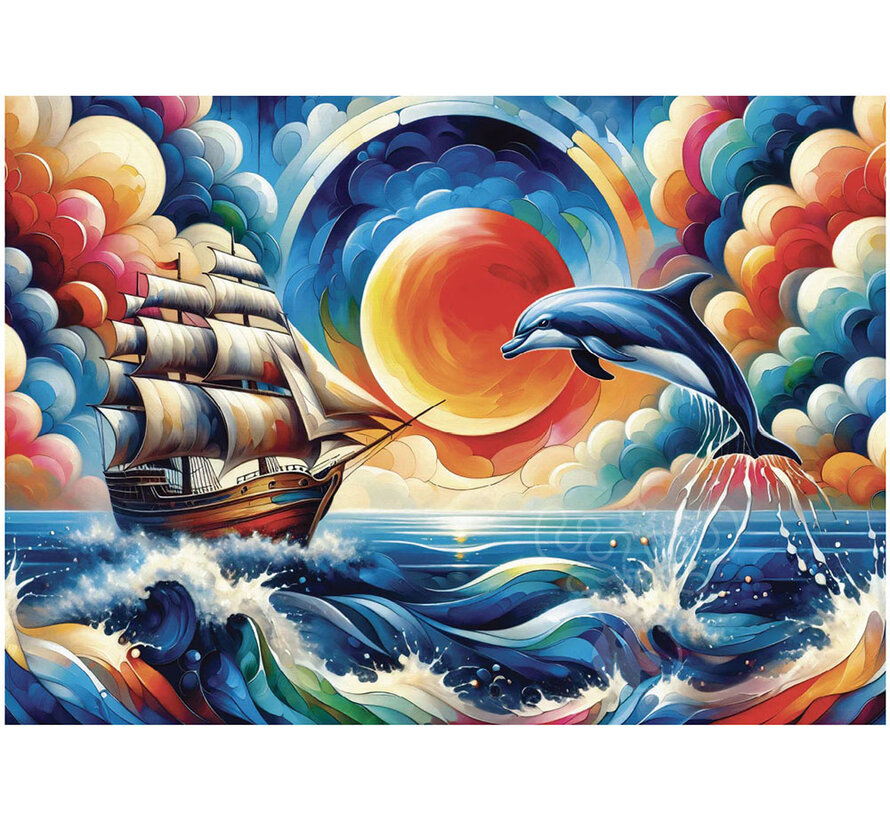 FINAL SALE JaCaRou Tides of Wonders (Collection NovIA) Puzzle 1000pcs
