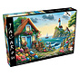 JaCaRou Blue House Bay (Collection NovIA) Puzzle 1000pcs