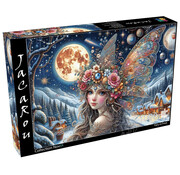 JaCaRou Puzzles FINAL SALE JaCaRou Fairy in Frost Puzzle (Collection NovIA) Puzzle 1000pcs