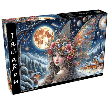 JaCaRou Puzzles FINAL SALE JaCaRou Fairy in Frost Puzzle (Collection NovIA) Puzzle 1000pcs