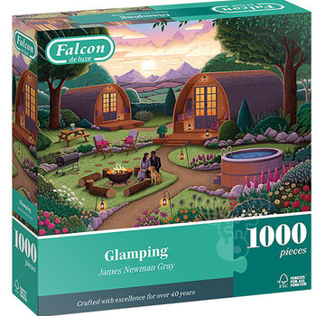 Falcon Falcon Glamping Puzzle 1000pcs ONLINE ORDER ONLY