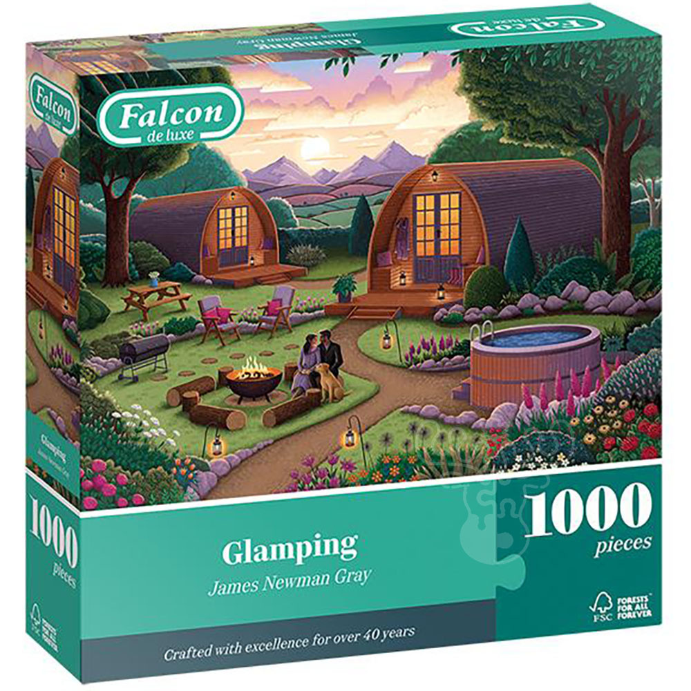 Falcon Glamping Puzzle 1000pcs ONLINE ORDER ONLY - Puzzles Canada