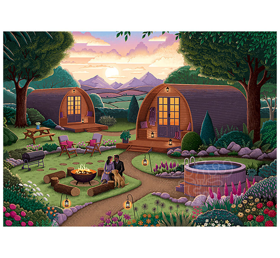 Falcon Glamping Puzzle 1000pcs ONLINE ORDER ONLY