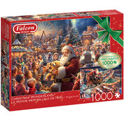 Falcon Falcon Christmas Wonderland Puzzle 2 x 1000pcs - ORIGINAL BOX SIZE ONLINE ORDER ONLY