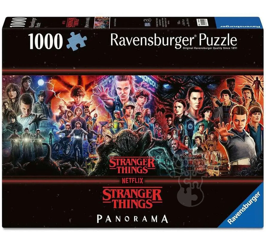 Ravensburger Stranger Things Panoramic Puzzle 1000pcs