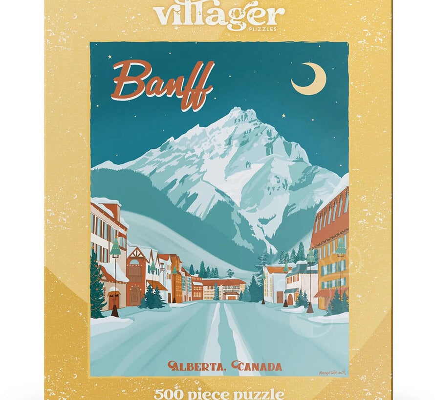 Villager Banff Moonlight Puzzle 500pcs