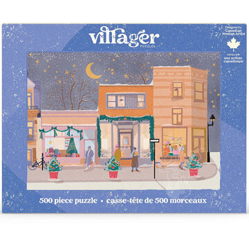 Villager Puzzles Villager Holiday Streets Puzzle 500pcs