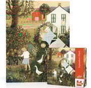 New York Puzzle Company New York Puzzle Co. Loré Pemberton: September's Flush Mini Puzzle 100pcs