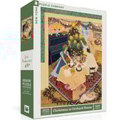 New York Puzzle Company New York Puzzle Co. Loré Pemberton:  Christmas at Orchard House Puzzle 1500pcs