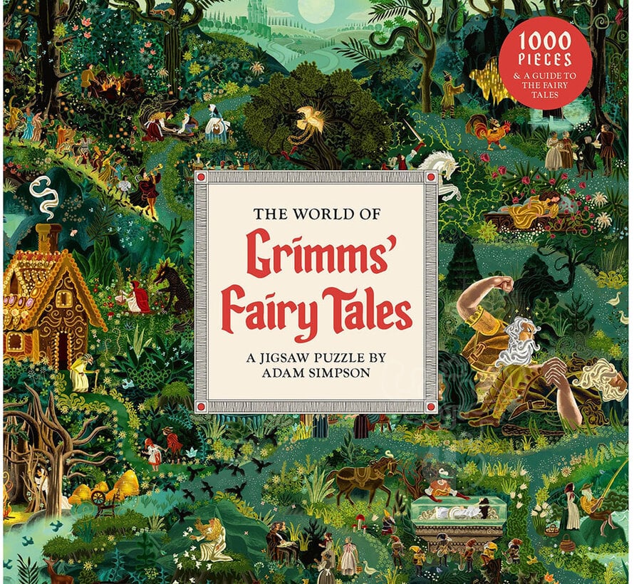Laurence King The World of Grimms' Fairy Tales Puzzle 1000pcs