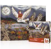 New York Puzzle Company New York Puzzle Co. Loré Pemberton: Harvest Moon Mini Puzzle 100pcs