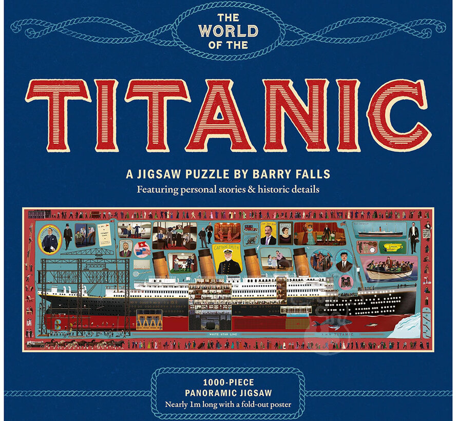Laurence King The World of the Titanic Puzzle 1000pcs