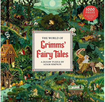 Laurence King Publishing Laurence King The World of Grimms' Fairy Tales Puzzle 1000pcs