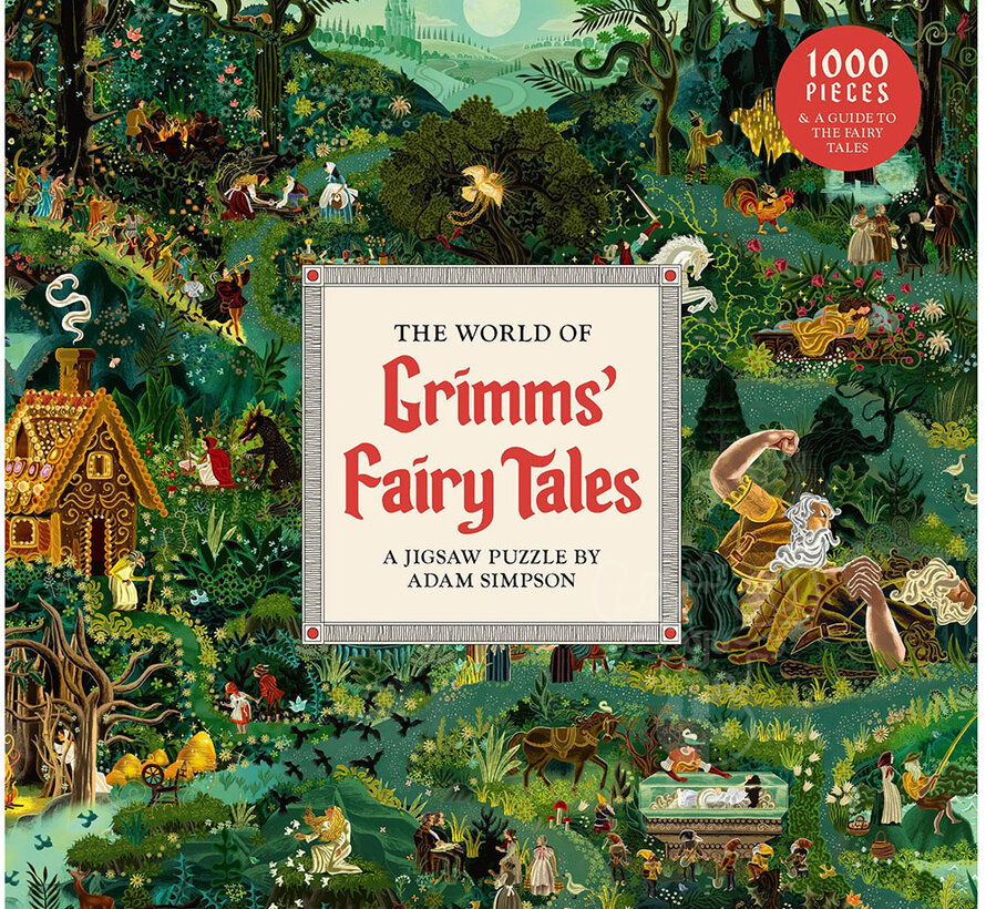 Laurence King The World of Grimms' Fairy Tales Puzzle 1000pcs