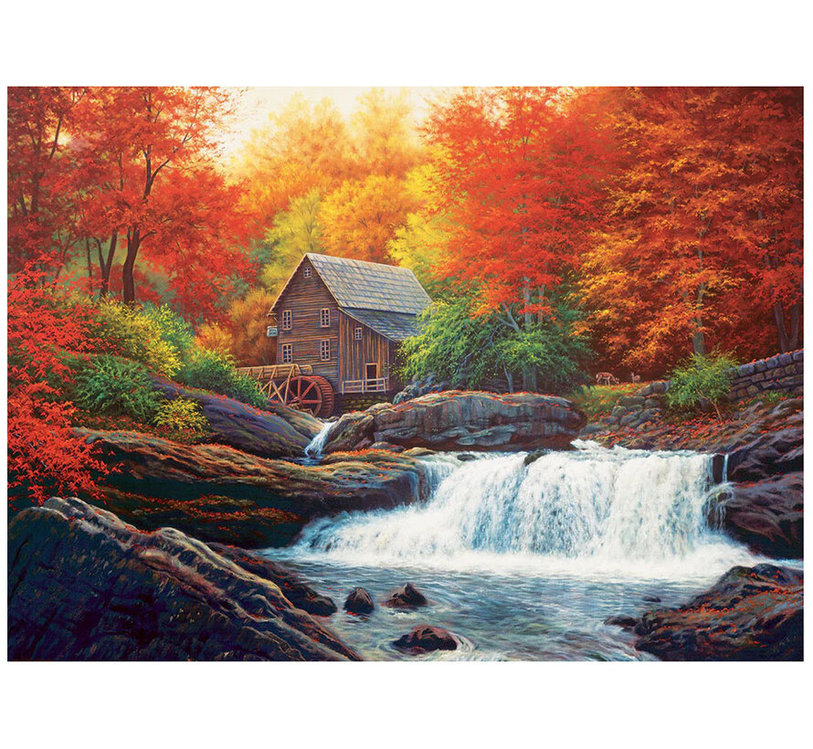 Cobble Hill Glade Creek Grist Mill Puzzle 1000pcs