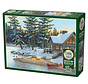 Cobble Hill Winter at the Cabin Puzzle 1000pcs