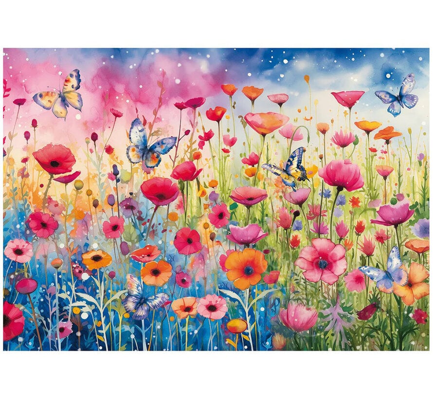 Schmidt Poppy Meadow Puzzle 1000pcs