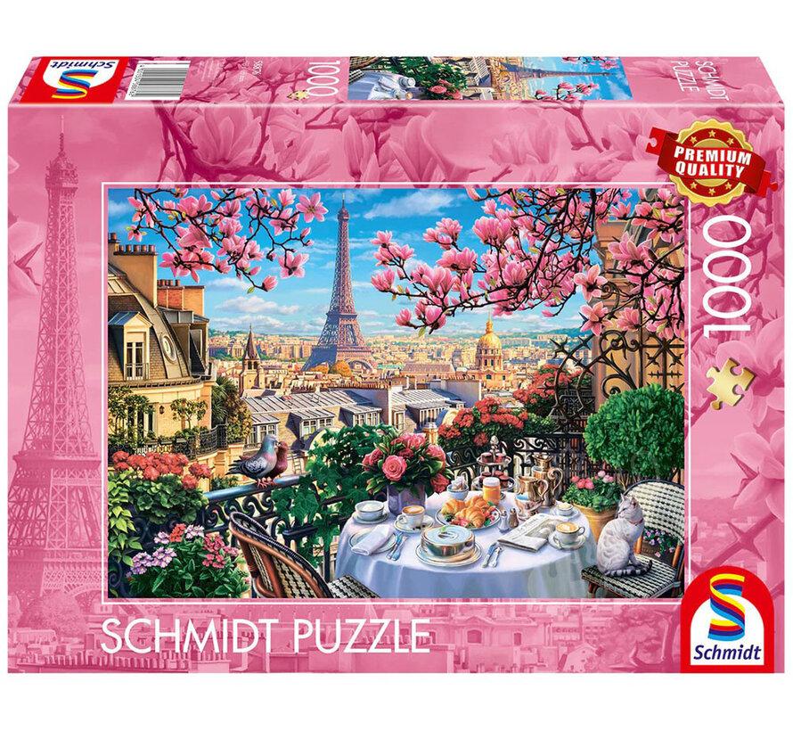 Schmidt Breakfast in Paris Puzzle 1000pcs
