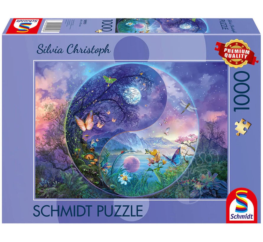 Schmidt Yin & Yang: Fantastic Insect World Puzzle 1000pcs