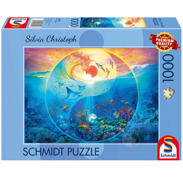 Schmidt Schmidt Yin & Yang: In the Kingdom of Marine Animals Puzzle 1000pcs