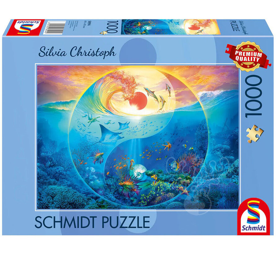 Schmidt Yin & Yang: In the Kingdom of Marine Animals Puzzle 1000pcs