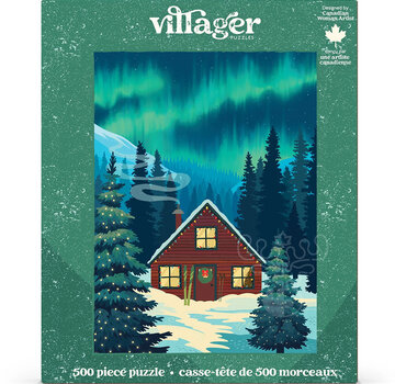 Villager Puzzles Villager Northern Cabin Puzzle 500pcs