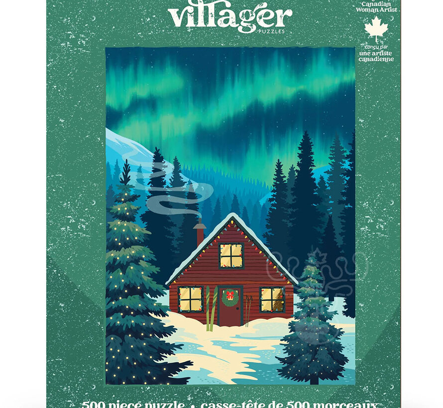 Villager Northern Cabin Puzzle 500pcs